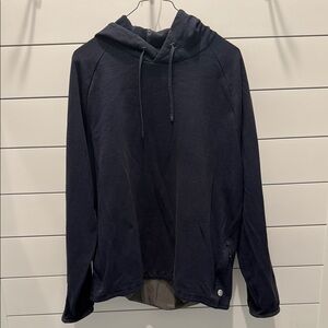 L.L. Bean Dark Blue Slightly Fitted Hoodie